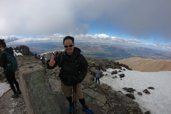 Ben Nevis Hiking Day Trip from Edinburgh - Reaching the 1,345-metre summit