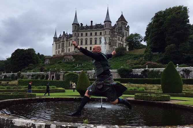 BMW SUV Tour of the Scottish Highlands with Kilted Guide - Falls of Shin and the chance of salmon