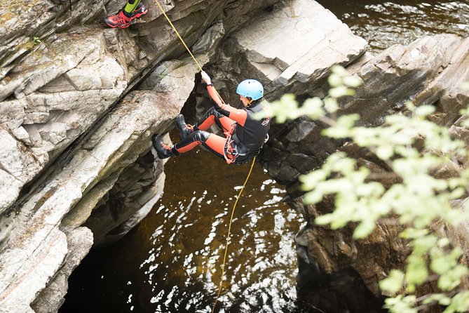 Canyoning Day Trip from Edinburgh - The guides and the safety side