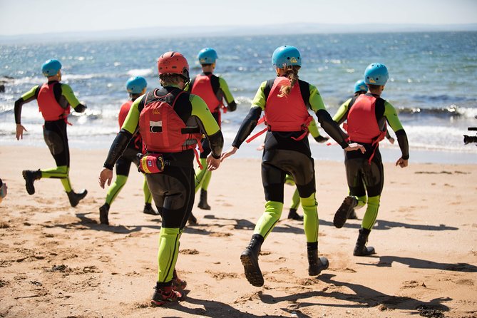 Coasteering Day Trips from Edinburgh - Cliff jumping along the Scottish shore