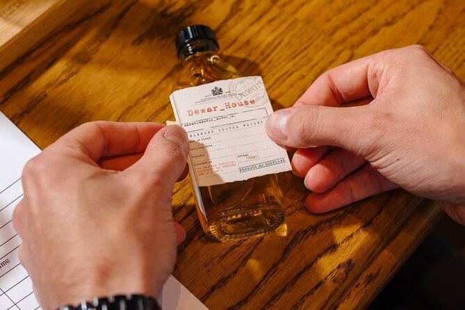 Create Your Own Scotch Whisky - The 30-minute sensory lesson