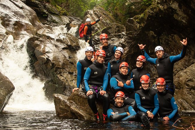 Discover Canyoning at Bruar Falls - Following the canyon route