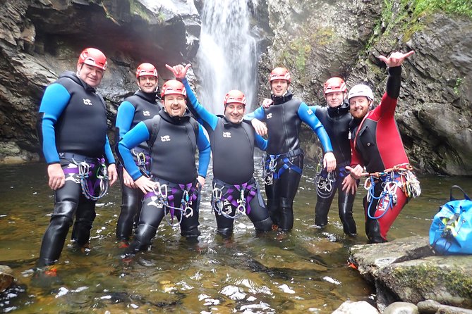 Discover Canyoning at Bruar Falls - How the small groups change the experience