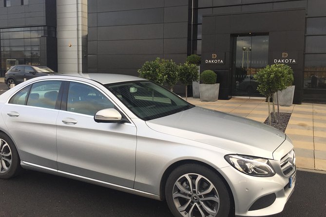 Edinburgh Airport to Glasgow City Chauffeured Hire Driver - Riding in a Mercedes with Wi-Fi