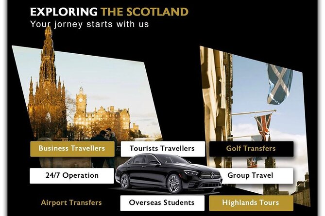 Edinburgh Airport Transfer to or Anywhere in Uk - What the Ride Feels Like After a Long Flight