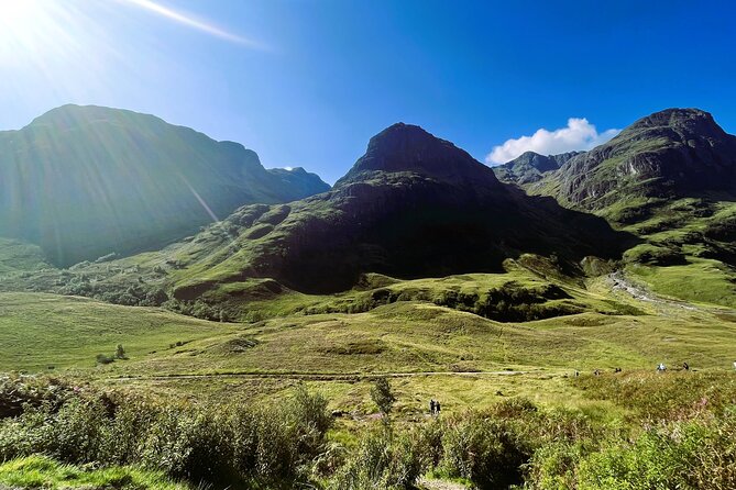 Edinburgh: Loch Ness, Glencoe & The Highlands - The Commando Monument frames Ben Nevis