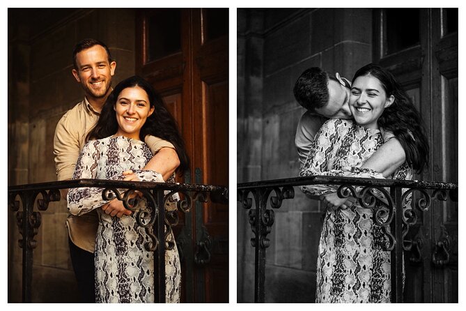Edinburgh Photoshoot for Couples, Families & Solo Travellers - Old Town adds the classic Edinburgh backdrop