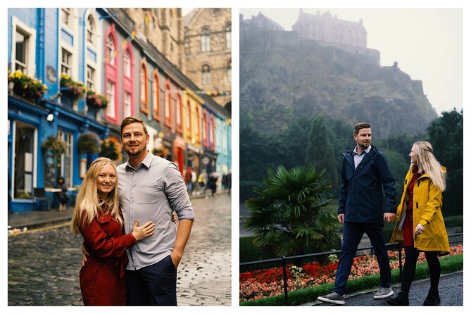 Edinburgh Photoshoot for Couples, Families & Solo Travellers - Daniel Maweu’s calm direction is a major benefit