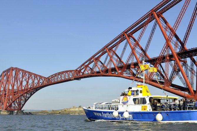 Edinburgh Three Bridges Cruise - Leaving South Queensferry for Inchcolm Island