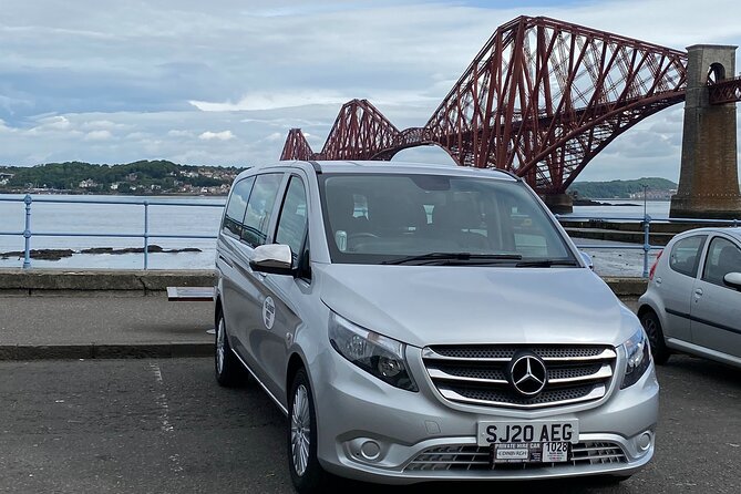Executive Scottish Lowlands Tour - Dunfermline Abbey crosses into Fife