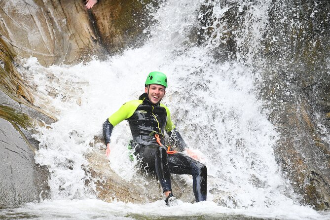 Falls of Bruar Canyoning - Getting suited up in wetsuits and safety gear