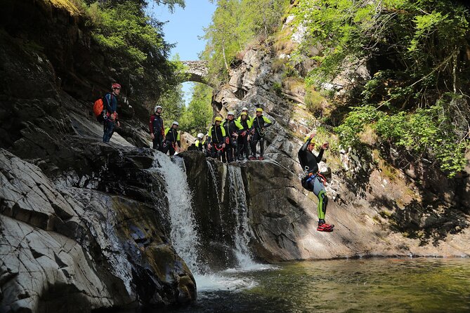 Falls of Bruar Canyoning - The price: good value if you use the full package