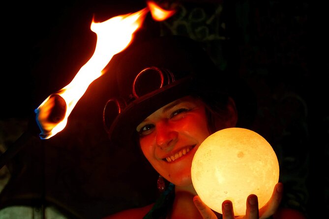 Fire Dancing with Iga - The moment the fire tools are lit