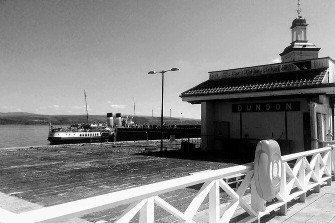 Full Day Private Hire - Passing Coulport’s enormous floating structure
