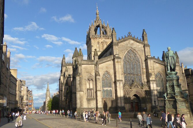 Fun, Flexible Treasure Hunt Around Edinburgh with Cryptic Clues & Hidden Gems - St Giles’ Cathedral and the Mercat Cross