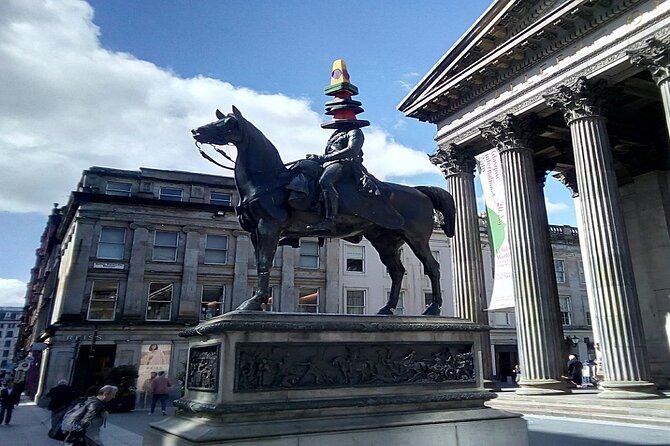 Gander Walking Tours in Glasgow - The Duke of Wellington and Glasgow’s sense of humor