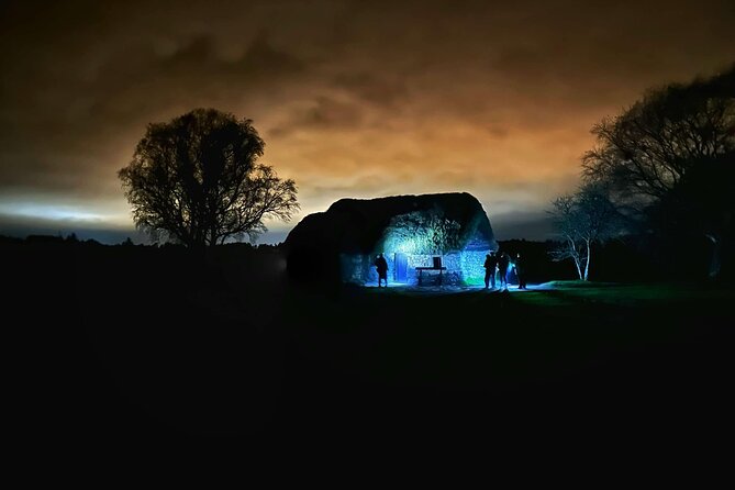 Ghost, Ghouls and Graveyards Private Highland Tour - Clava Cairns after sunset