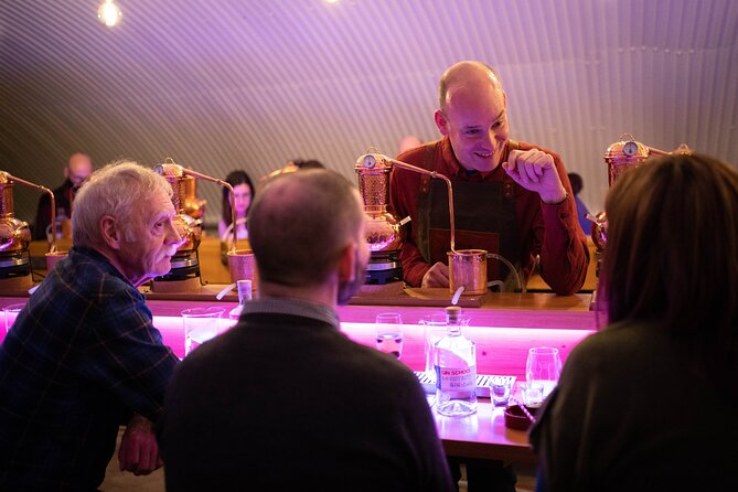 Gin Tasting Masterclass in Aberdeen - Sampling Aberdeen Gin, from London Dry to fruit styles