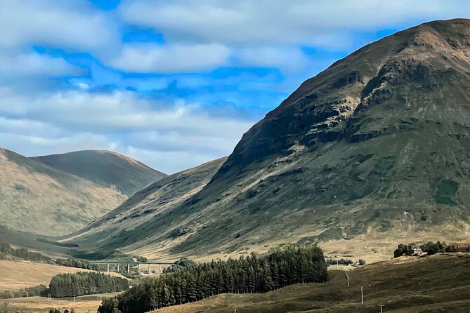 Glenfinnan Viaduct Glencoe and Fort William Tour from Edinburgh - Forth Bridges and Perthshire coos