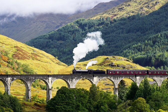 Glenfinnan Viaduct Glencoe Fort William Private Tour Glasgow - Eilean Na Moine, Dumbledore’s grave island