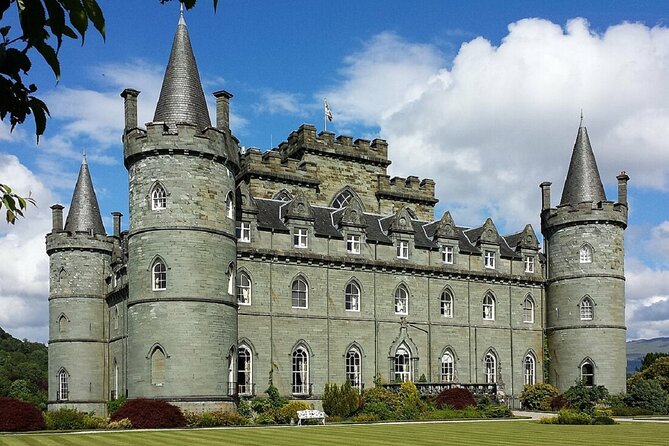 Greenock Cruise Excursion- Lochs and Castle Tour. Entry fees Inc. - One hour in Luss beside Loch Lomond