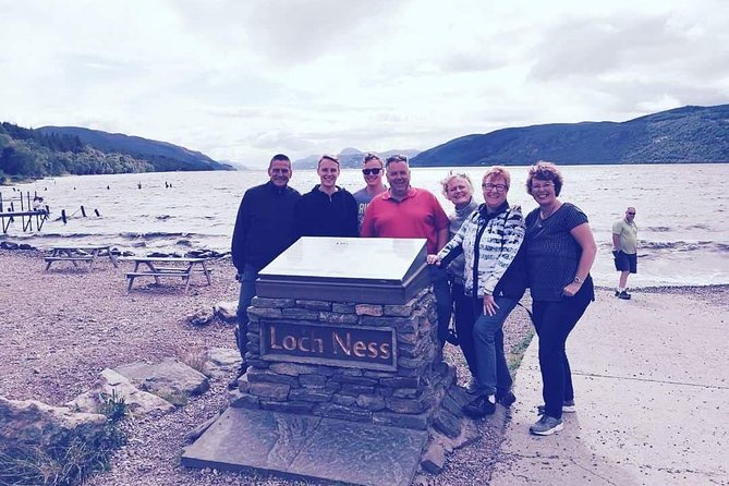Isle of Skye transfer to Inverness - Urquhart Castle from the Loch Ness shore