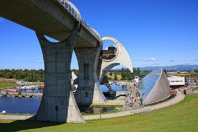 Kelpies and Falkirk Wheel Private Tour for 1 - 4 people from Greater Glasgow - The Falkirk Wheel: Scotland’s moving canal machine