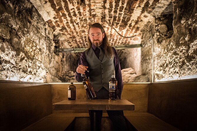 Luxury Whisky Tasting in Edinburgh's Underground Vaults | 90min - Is $131.95 a fair price?
