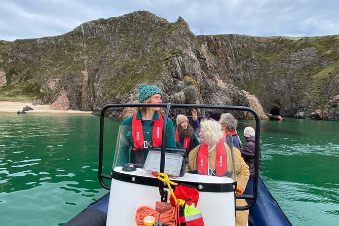 Northern Islands RIB Tour - Leaving Skerray Bay For Island Neave