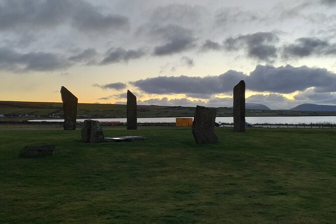 Orkney West Mainland Tour - Stenness: a quick stop with great weight