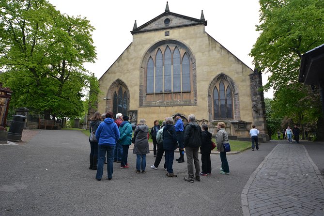 Private Greyfriars Kirkyard history tour - Meeting Robert Howie at Greyfriars Place