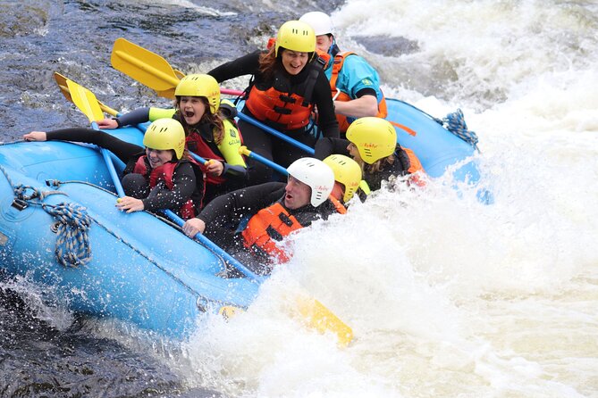 River Tay White Water Rafting - What the six-mile River Tay route feels like