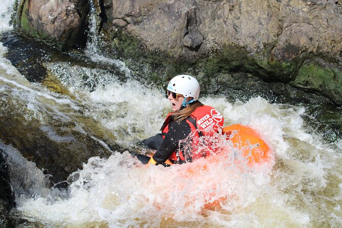 RIVER TUBING on the River Tummel | Pitlochry, Scotland - Getting ready at the mobile base