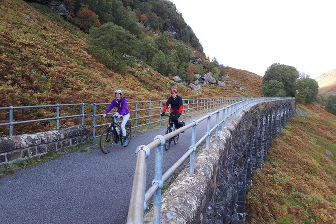 Scottish Highlands Freedom Bike & E- Bike Tour with Transfers - Riding the old railway route