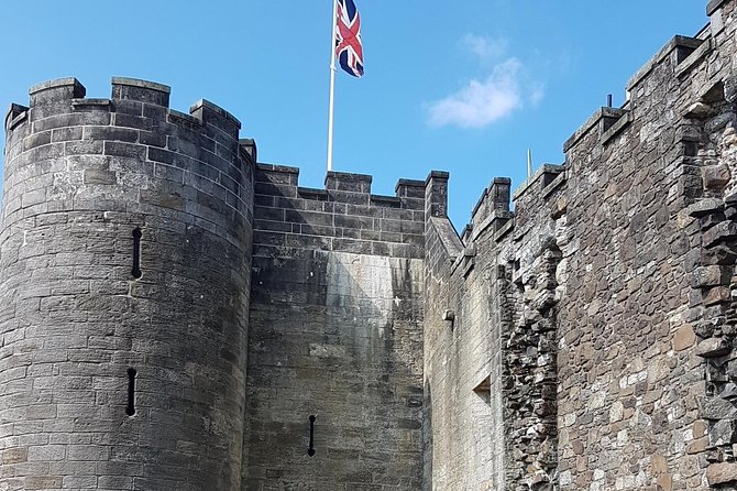 Shore Excursion: Private Braveheart & Whisky country from Edinburgh - Doune Castle, medieval stone with a comic afterlife