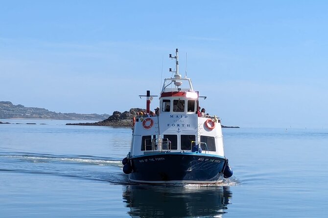 Stunning 90-Minute Firth of Forth Sightseeing Cruise Adventure - Under the Forth Bridge, close to Scotland’s engineering icon