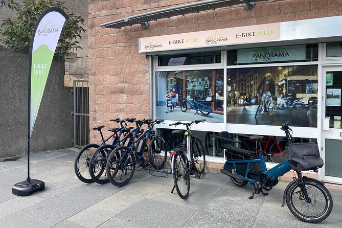 Stunning Edinburgh E-bike Tour max 10 people small group - Starting at Artisan Coffee on Leith Walk
