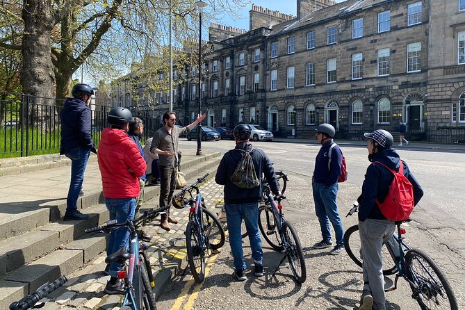 Stunning Edinburgh E-bike Tour max 10 people small group - How much riding should you expect?