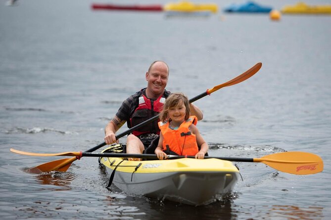 Twin Kayak Hire - Setting out from Alexandria at 10:00 am