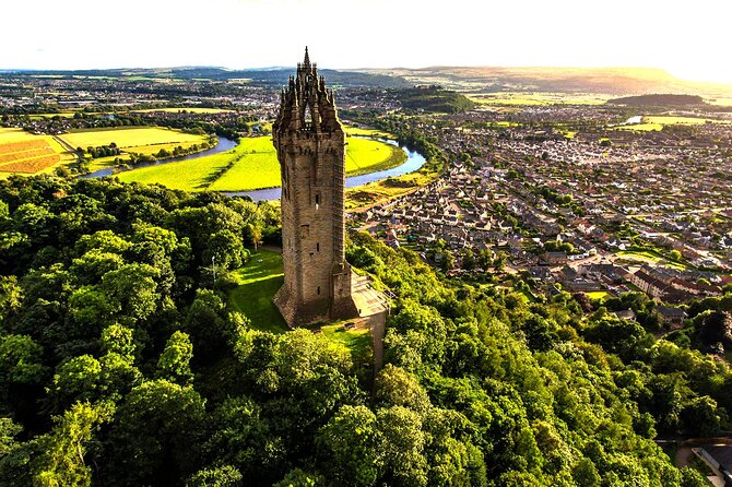 Wallace monument, Stirling Castle, Linlithgow Palace Private Tour - Two and a half hours inside Stirling Castle